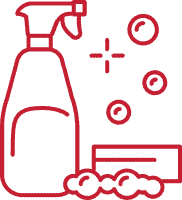 Cleaning team icon